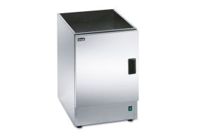 Lincat Silverlink 600 Free-standing Heated Open-Top Pedestal with Doors - W 450 mm - 0.5 kW