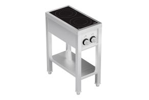 INDUCTION STOVE 2 HOBS WITH OPEN FRAME