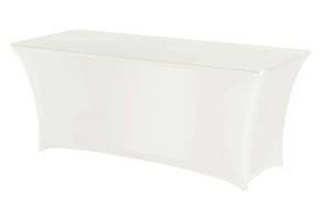 Table cover, rectangular, HENDI, 810910 810897, White, 1830x760x(H)730mm