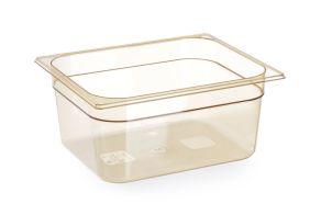 GN 1/2 container, high-temperature resistant, HENDI, GN 1/2, 9L, Transparent, 325x265x(H)150mm