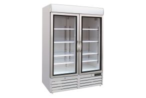 FREEZER 2 GLASS DOORS