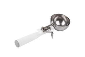 5 1/3oz Disher w/White Handle