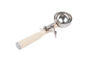 3 1/4oz Disher w/Ivory Handle