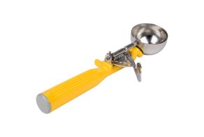 1 1/8oz Disher w/Yellow Handle