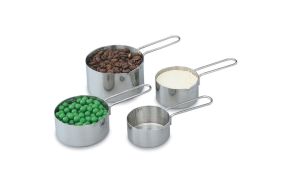 Four-piece Stainless Steel Measuring Cup Set