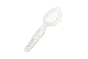 White Perforated Deli Spoon