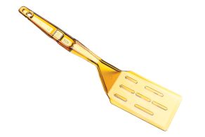 High-Heat Perforated Spatula Amber