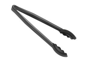 Black Scallop Grip Tong 305mm