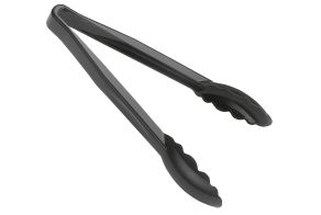 Black Scallop Grip Tong 230mm
