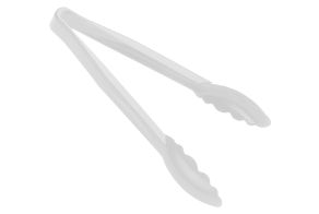 White Scallop Grip Tong 230mm