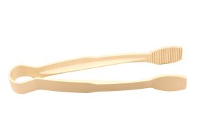 Beige Flat Grip Tong 230mm
