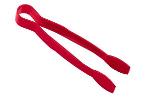 Red Flat Grip Tong 230mm