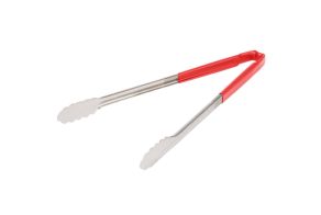 Red Utility Grip Tong 406mm