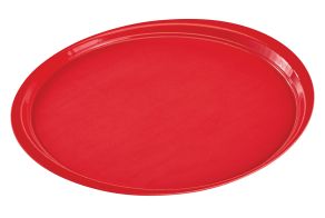 Cambro Red EpicTread™ Tray Ø437mm