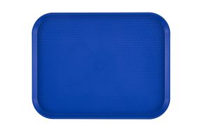 Navy Blue Fast Food Tray 410x300mm