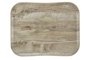Light Oak Versa Century Textured Clear Tray 330x430mm