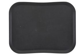 Black Versa Century Textured Rubber Tray 325x530mm