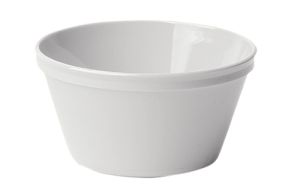 252ml White Bouillon Round Bowl