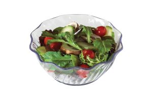 384ml Clear SAN Swirl Bowl