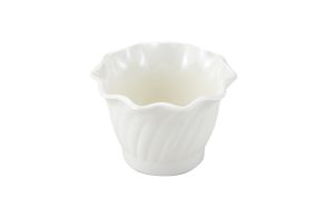 148ml White Swirl Bowl