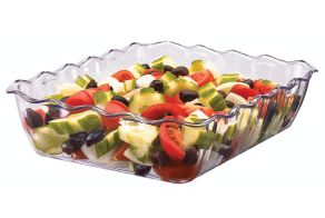 4.6L Clear Deli Crock