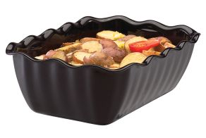 2L Black Deli Crock