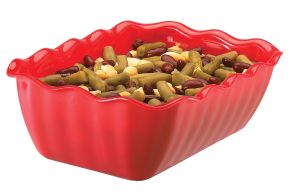 2L Red Deli Crock