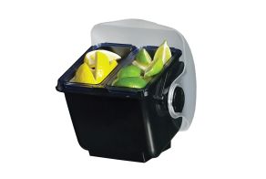 2-Compartment Mini Dome Garnish Centre
