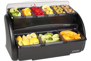 9-Compartment Two Tier Dome Stacker