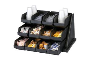 12 Bin Versa Organiser Black