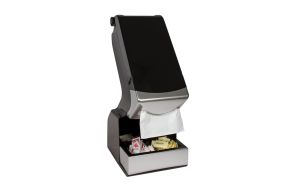 Modular Straw and Interfold Napkin Combo Dispenser