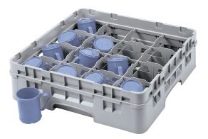 H107mm 16 Compartment Camrack Cup Rack