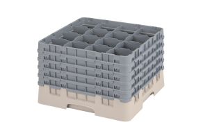 H279mm Beige 16 Compartment Camrack