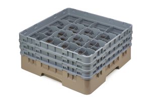 H174mm Beige 16 Compartment Camrack
