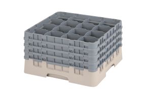 H238mm Beige 16 Compartment Camrack