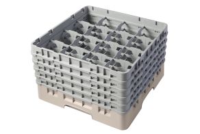H257mm Beige 16 Compartment Camrack
