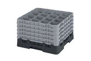 H279mm Black 16 Compartment Camrack