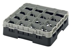 H114mm Black 16 Compartment Camrack
