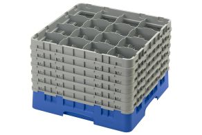H320mm Blue 16 Compartment Camrack