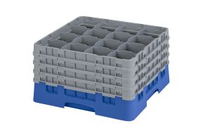 H238mm Blue 16 Compartment Camrack