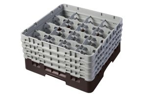 H215mm Brown 16 Compartment Camrack