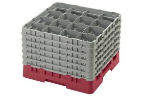H320mm Cranberry 16 Compartment Camrack