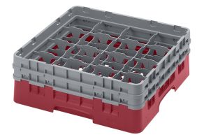 H133mm Cranberry 16 Compartment Camrack