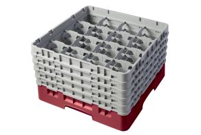 H257mm Cranberry 16 Compartment Camrack