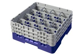 H174mm Navy 16 Compartment Camrack