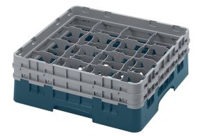 H133mm Teal 16 Compartment Camrack