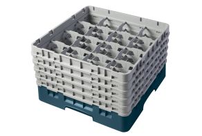 H257mm Teal 16 Compartment Camrack