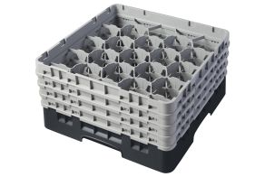 H215mm Black 20 Compartment Camrack
