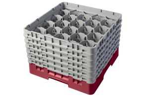 H298mm Cranberry 20 Compartment Camrack