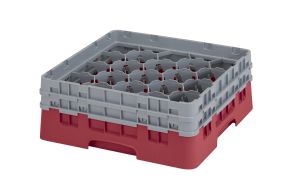 H133mm Cranberry 20 Compartment Camrack